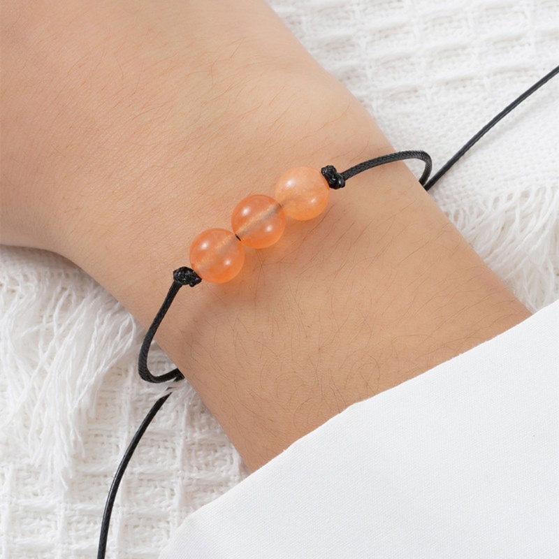 Vòng Tay Dây Bện Gắn Thẻ Giấy Khắc Chữ Pinky Promise Thời Trang Cho Nữ