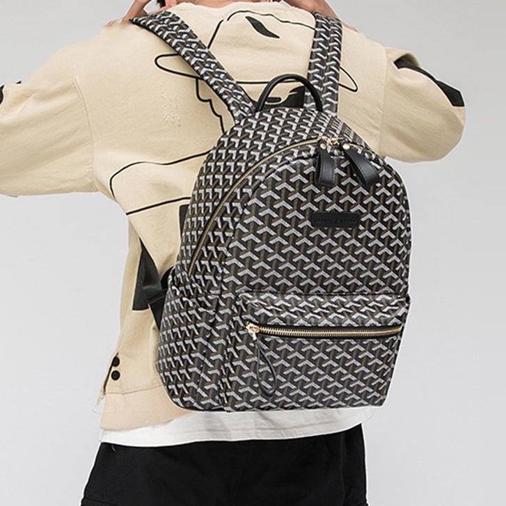 Balo da nam nữ lv cặp đi học unisex thời trang cao cấp ulzzang chống nước đựng laptop