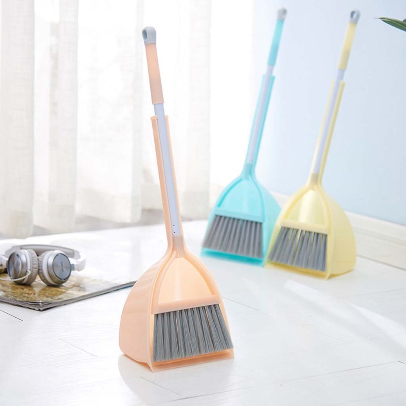 Bộ Chổi Và Đồ Hốt Rác Mini Đồ Chơi Cho Bé
