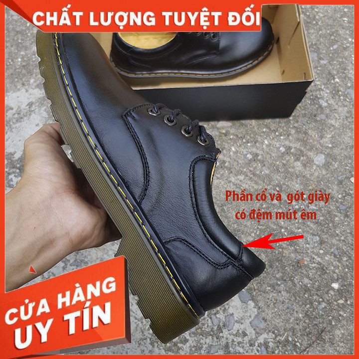 Giày Tây Nam Công Sở Cao Cấp Da Bò Giày Nam Cột Dây Thời Trang Màu Đen Lịch Lãm | BigBuy360 - bigbuy360.vn