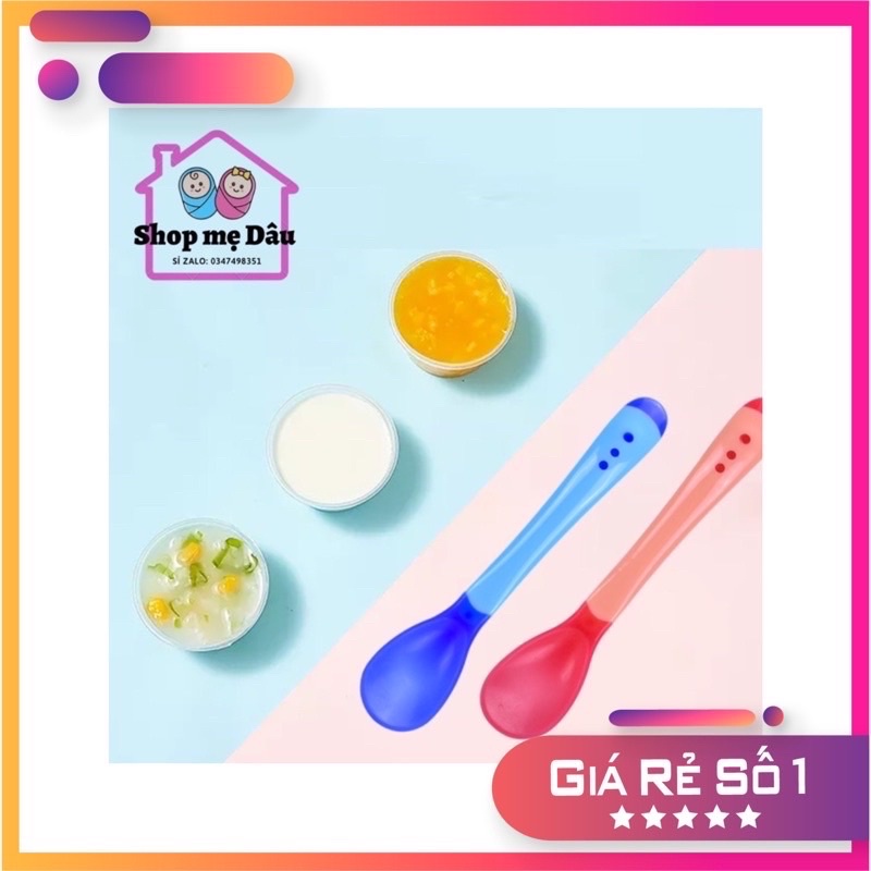 Sỉ 100 chiếc thìa báo nóng đủ màu