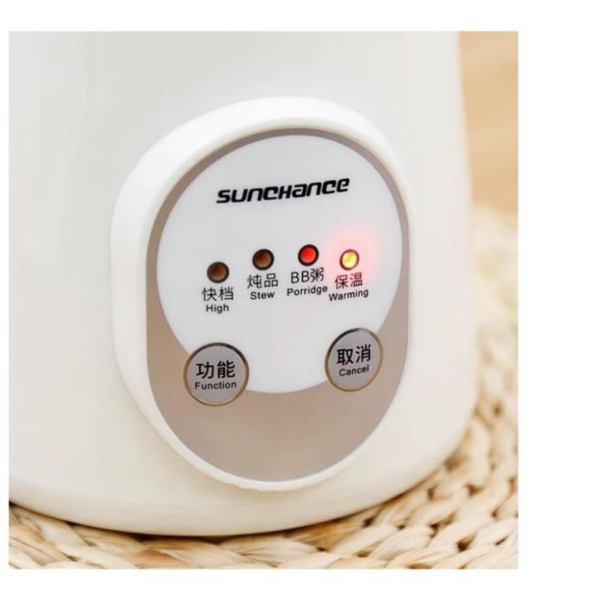 Cốc điện mini đa năng hầm, hâm, ủ cháo, chưng yến giữ nóng thức ăn, giữ nhiệt, tiện lợi cho các bạn công sở