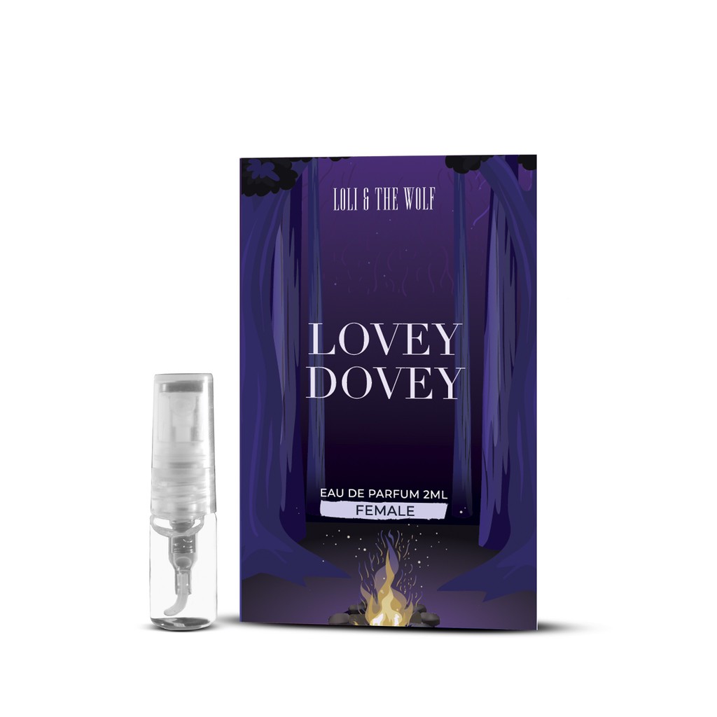 Nước hoa nữ thơm lâu chính hãng Lovey Dovey Eau De Parfum chai 2ml nhỏ gọn - LOLI & THE WOLF | BigBuy360 - bigbuy360.vn