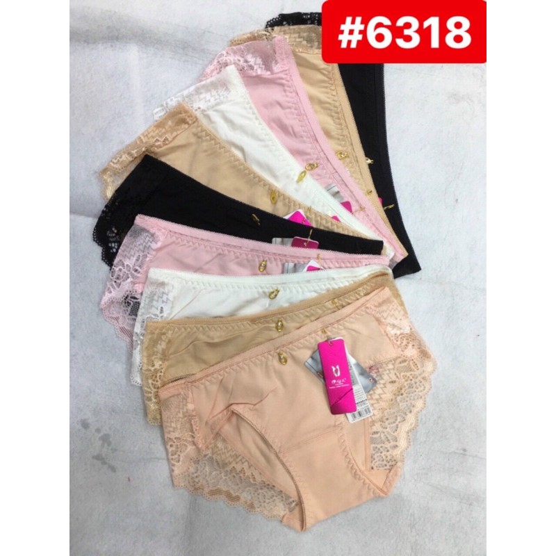 10 Quần lót cotton nữ (6318)