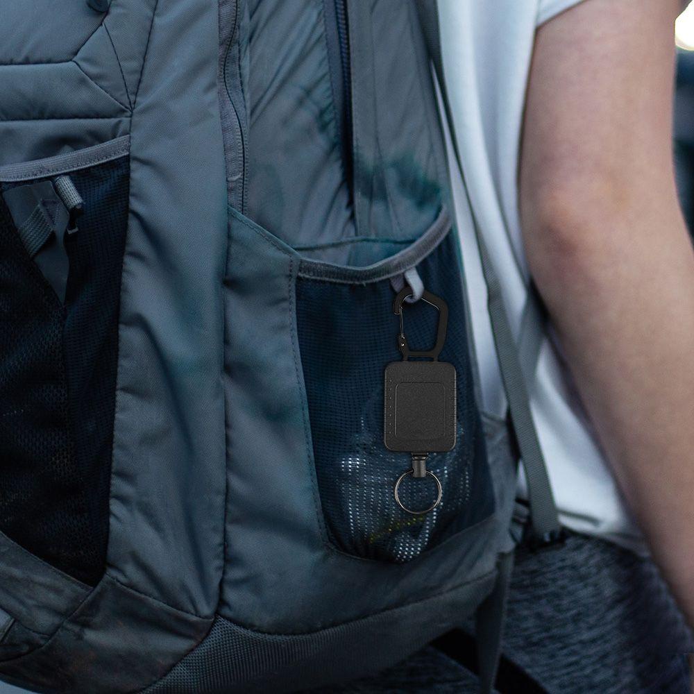 LANFY Móc Khóa Dây Thừng Cắm Trại Thu Gọn Được