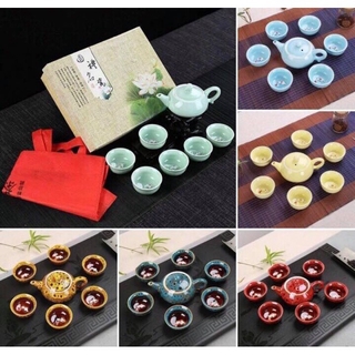 sale BỘ ẤM CHÉN CÁ 3D