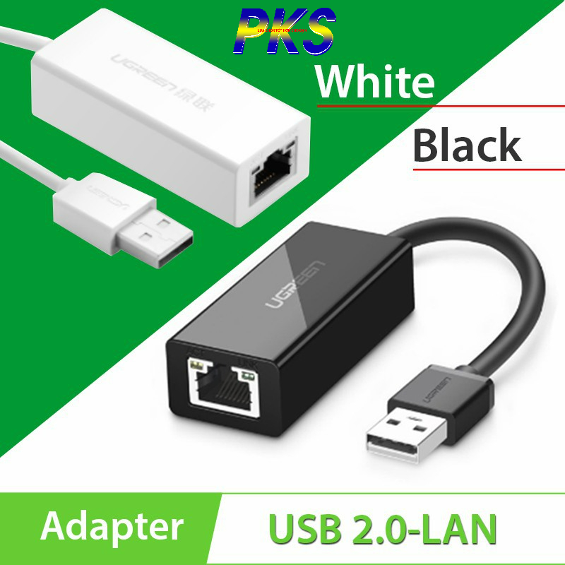 Bộ chuyển đổi USB 2.0 ra LAN Ugreen 20253 tốc độ 10/100Mbps