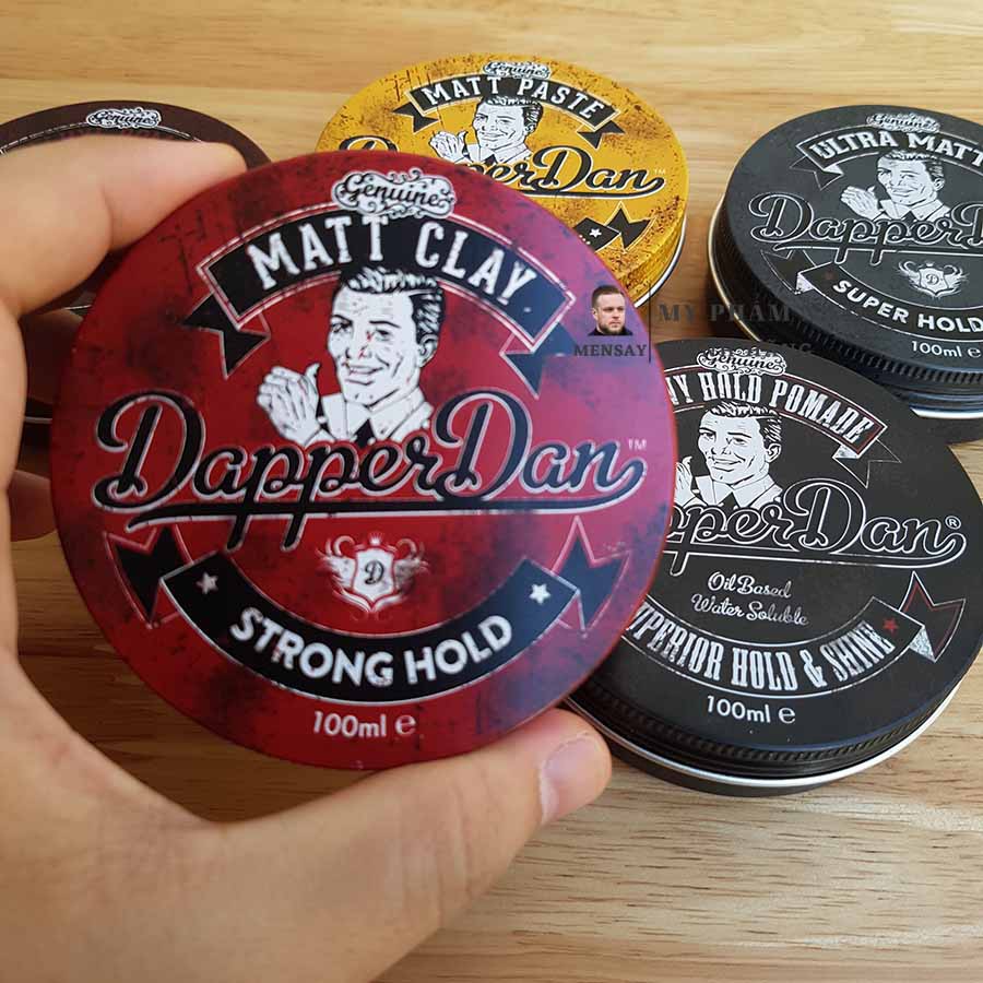 Sáp vuốt tóc Dapper Dan 100ml - sáp Dapper Dan chính hãng nhập khẩu Anh