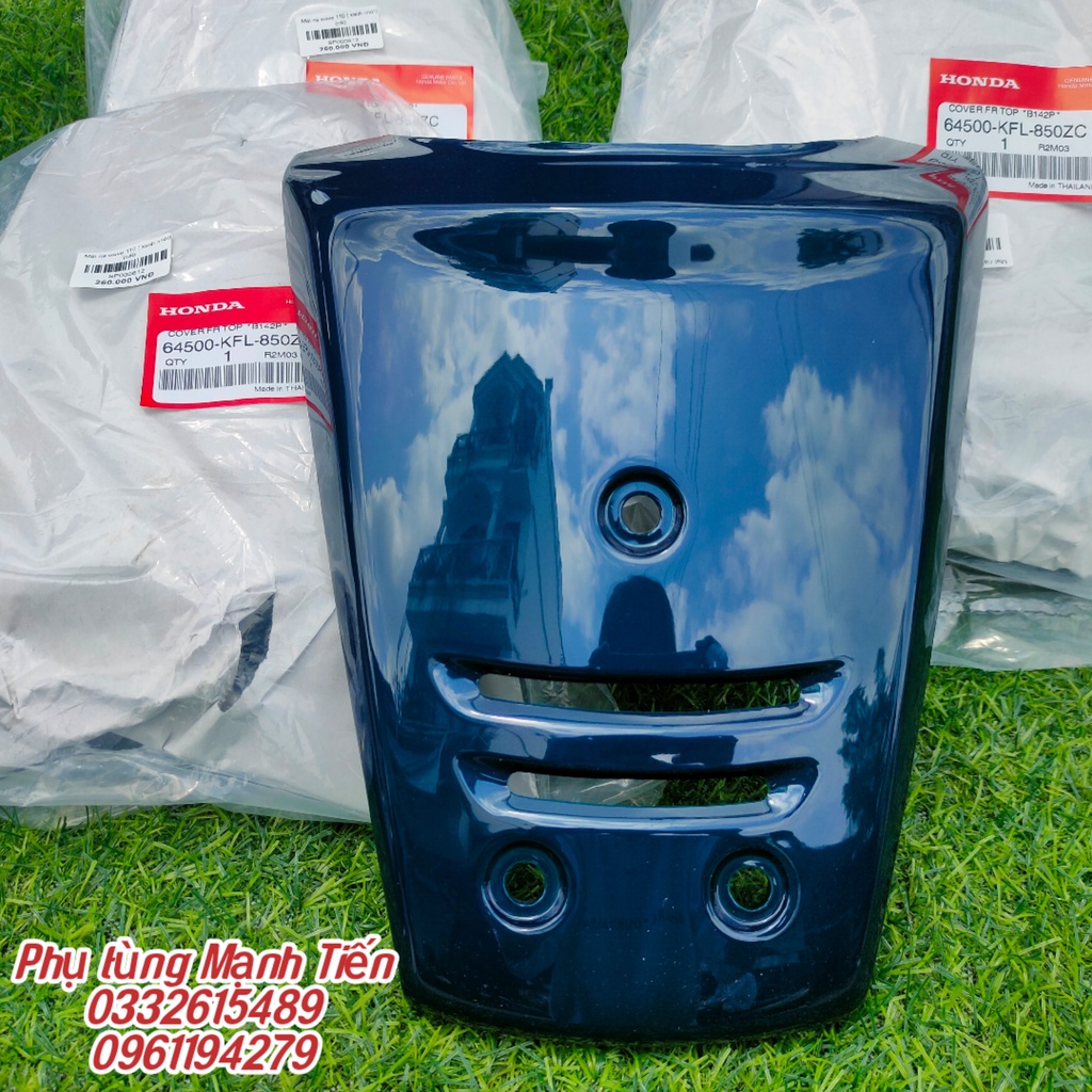 Mặt nạ Wave Thái 110 zin chính hãng Honda Thái Lan màu xanh nhớt