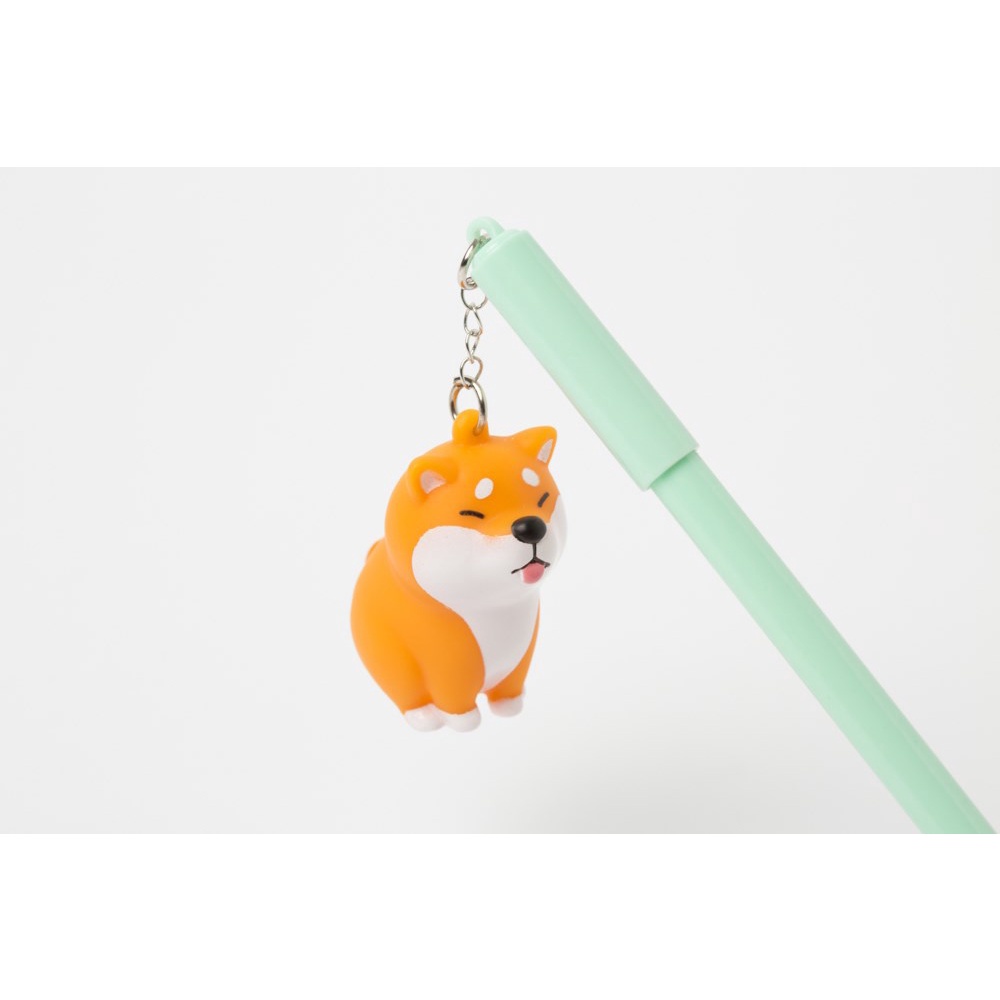 Bút Mực Đen ARTBOX Hàn Quốc Đính Chú Cún Shiba Đáng Yêu