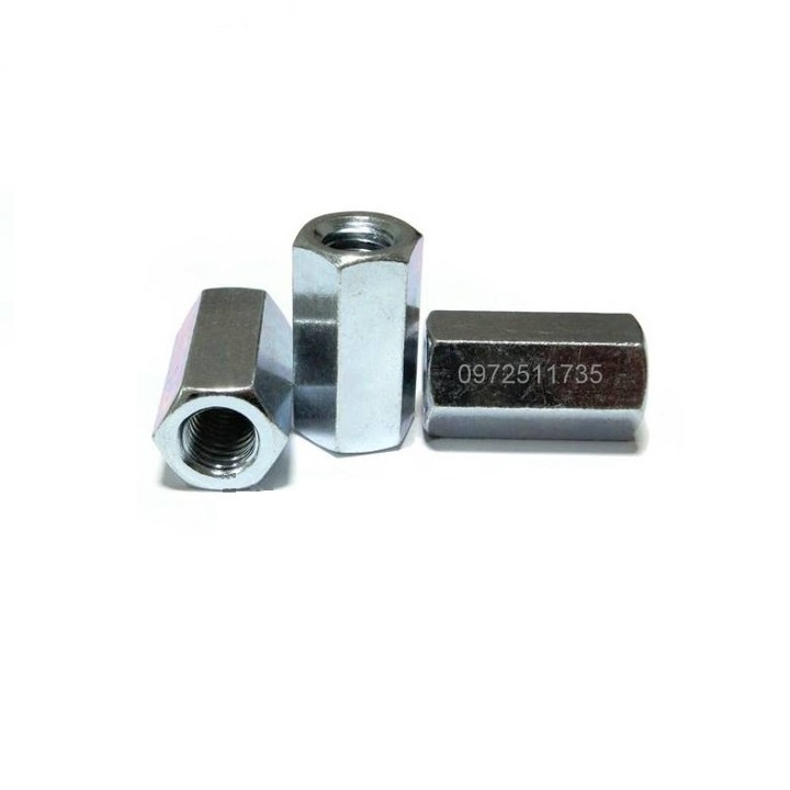 Ống nối ty ren, nối thanh ren lục giác M12 túi 20c