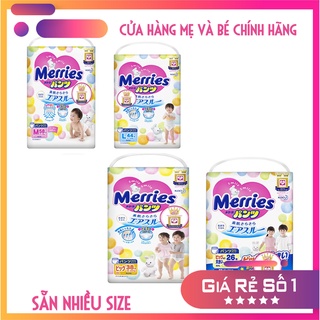 Bỉm Merries Nhật an toàn, cao cấp đủ size