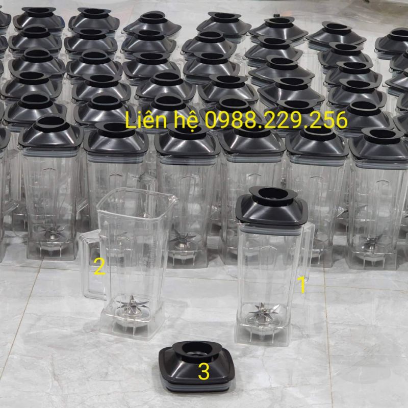 Bộ dao và cối máy xay công nghiệp dung tích 2 lít