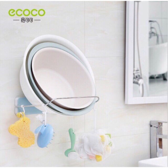 (Ecoco SIÊU RẺ) Giá treo chậu Ecoco dán cường lực hàng đẹp mã 1717