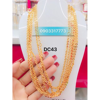 Dây chuyền Nữ Đẹp chữ cong DC43