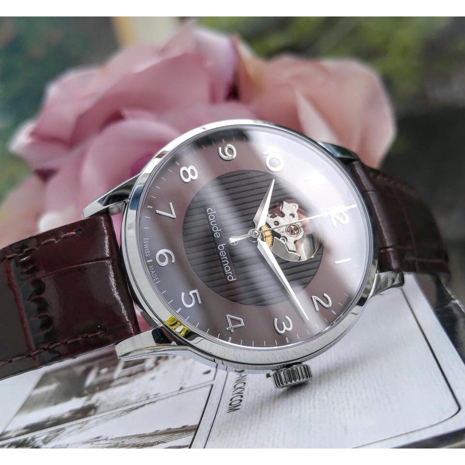 Đồng hồ nam Claude Bernard - Máy Automatic cơ Thụy Sỹ - Kính Sapphire