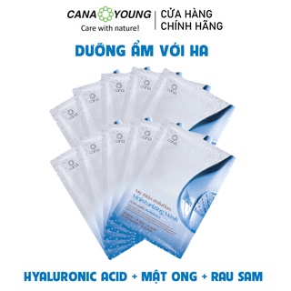 Combo 10 mặt nạ cấp ẩm, dưỡng da hàn quốc cana my skin solution moisturizing 10 miếng/hộp