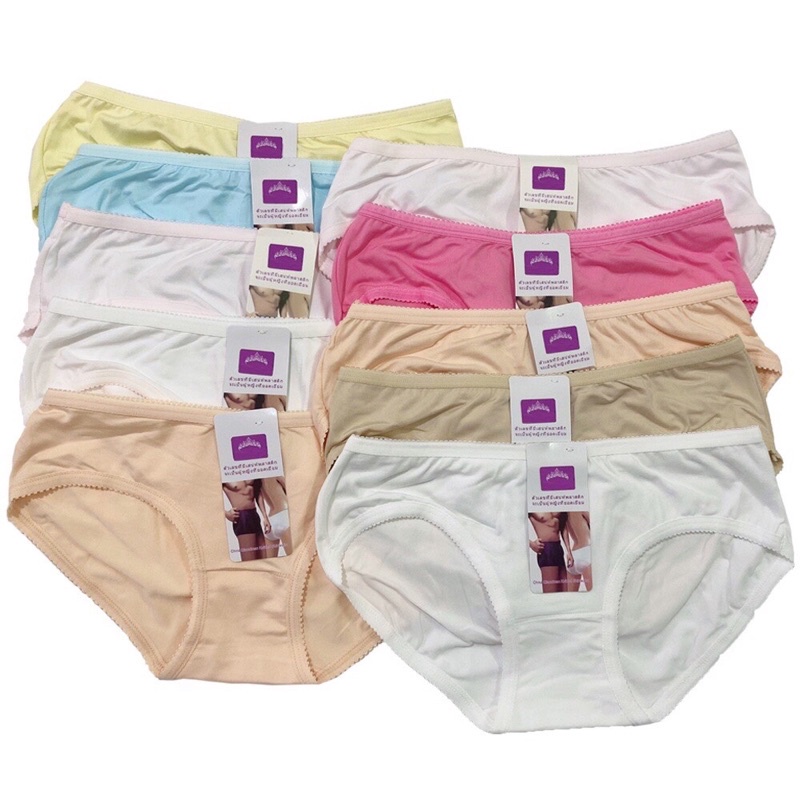 Set 5 quần sịp nữ quần lót nữ cotton Thái cao cấp kháng khuẩn khử mùi quần xì đồ lót nữ