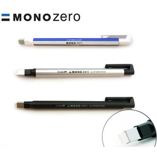 BÚT GÔM BẤM/ Ruột thay thế TOMBOW MONO ZERO ĐẦU DẸT (3 MÀU)