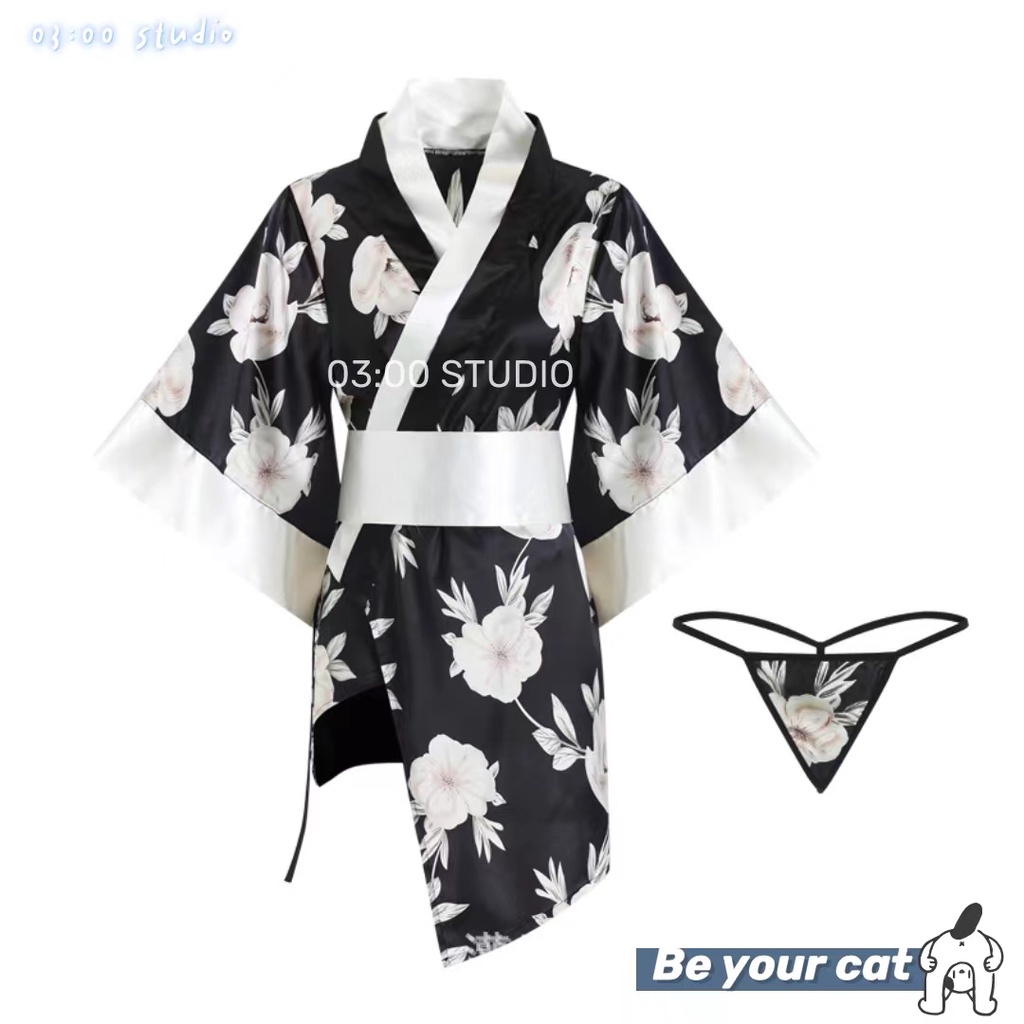 （Giao hàng bảo mật）🖤Đồ ngủ sexy🖤Freeship🖤Cosplay kimono phong cách--Áo Yếm Nhật quyến rũ 40-65kg---020 | BigBuy360 - bigbuy360.vn