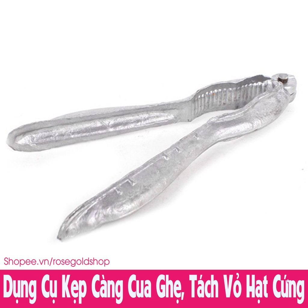 Dụng Cụ Kẹp Càng Cua, Kẹp Càng Ghẹ, Dụng Cụ Tách Vỏ Hạt Cứng Bằng Gang Tiện Lợi