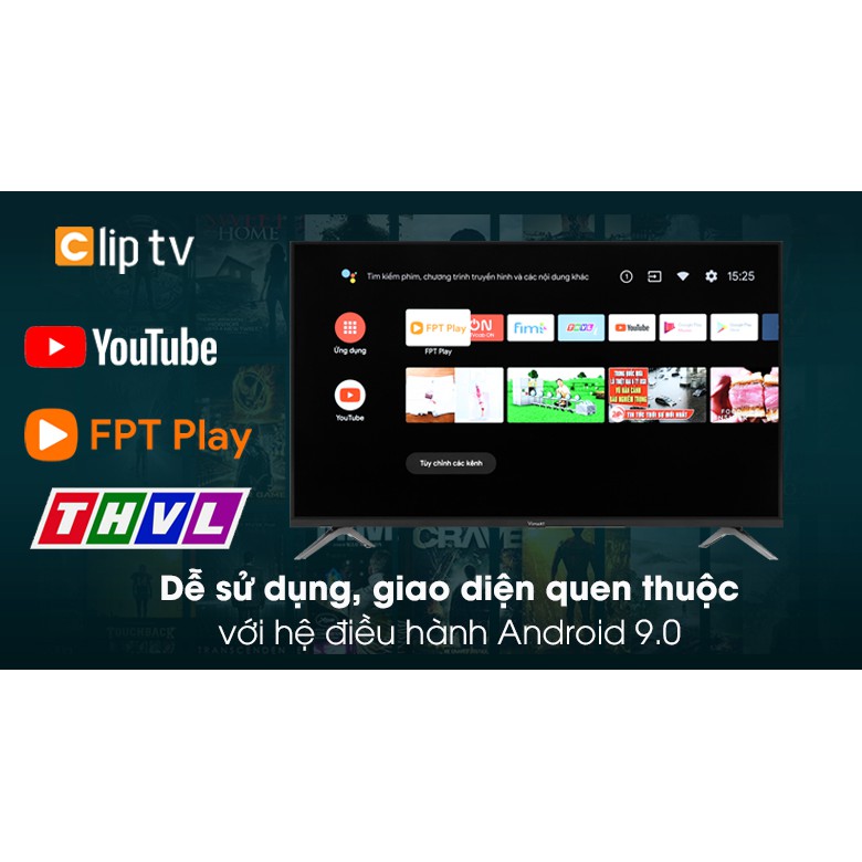 Smart Tivi 4K Vsmart 43 inch 43KD6600 - Hàng nội bộ - New nguyên Seal | BigBuy360 - bigbuy360.vn