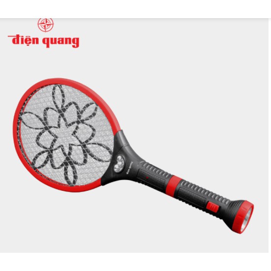 Bộ vợt muỗi Điện Quang ĐQ EMR06L BLR (đen - đỏ)