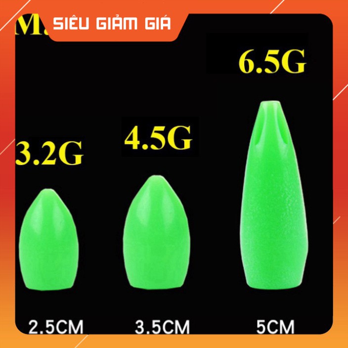 [Combo] [Combo] [ 5 Cái ] Hạt Gạo Thần Kì, Hạt Hỗ Trợ Ném Xa Câu Lure, dùng để chơi lure các con mồi nhẹ [Giá rẻ] [Giá r