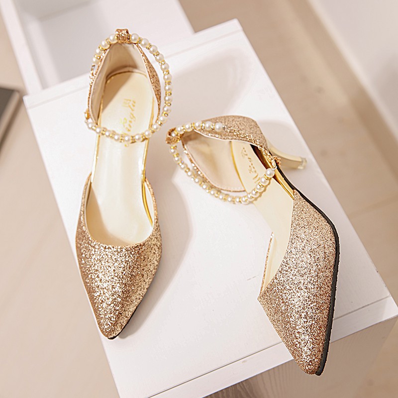 Giày cao gót INCERUN thời trang tùy chọn màu sắc dành cho nữ