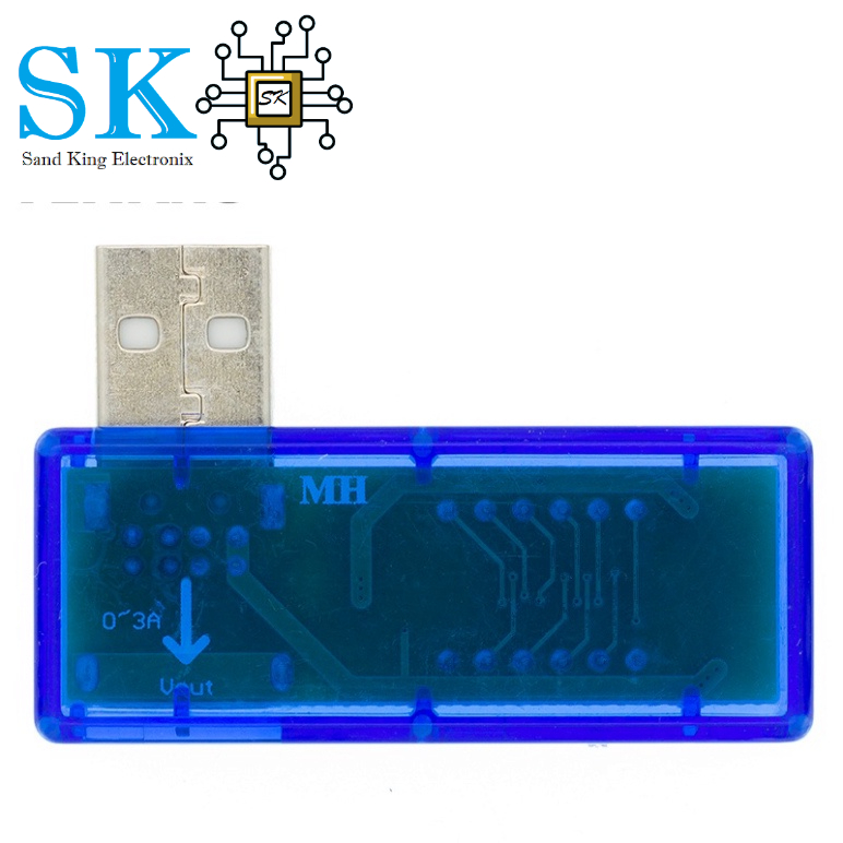 Thiết Bị Đo Dòng Điện Mini USB Có Màn Hình Kỹ Thuật Số
