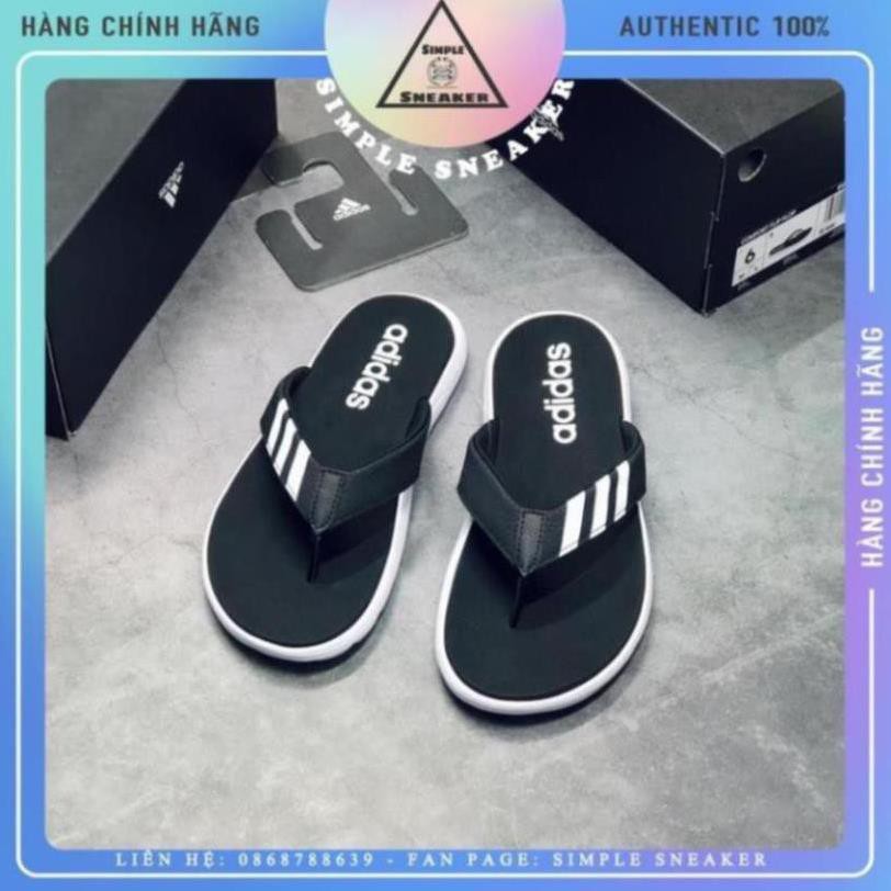 [Sale 3/3]Dép Adidas Xỏ Ngón 💙FREESHIP💙 Dép Kẹp Adidas Auth - Adidas Comfort Flip Flops Core Black Chính Hãng -B98