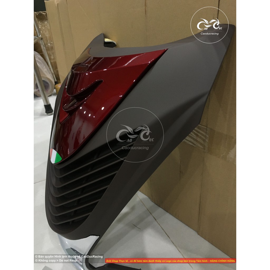 mặt nạ vision Sh màu đỏ đô nâu