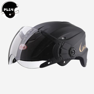 Mũ Bảo Hiểm Nửa Đầu Có Kính Asia MT-117K - MT117k