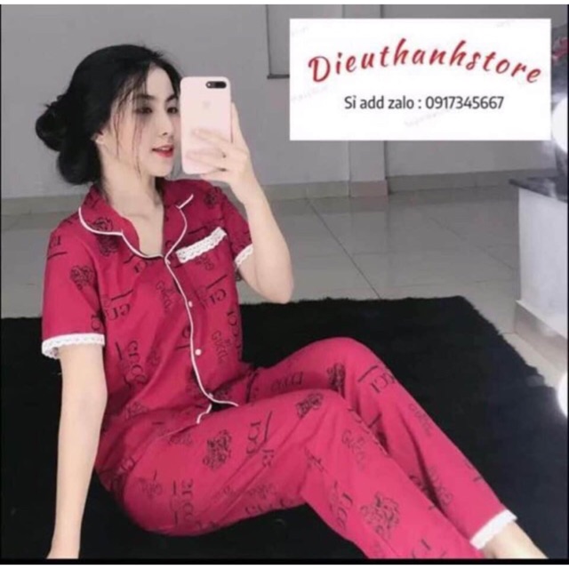 XẢ KHO đồ bộ kate lụa siêu mịn dài cộc