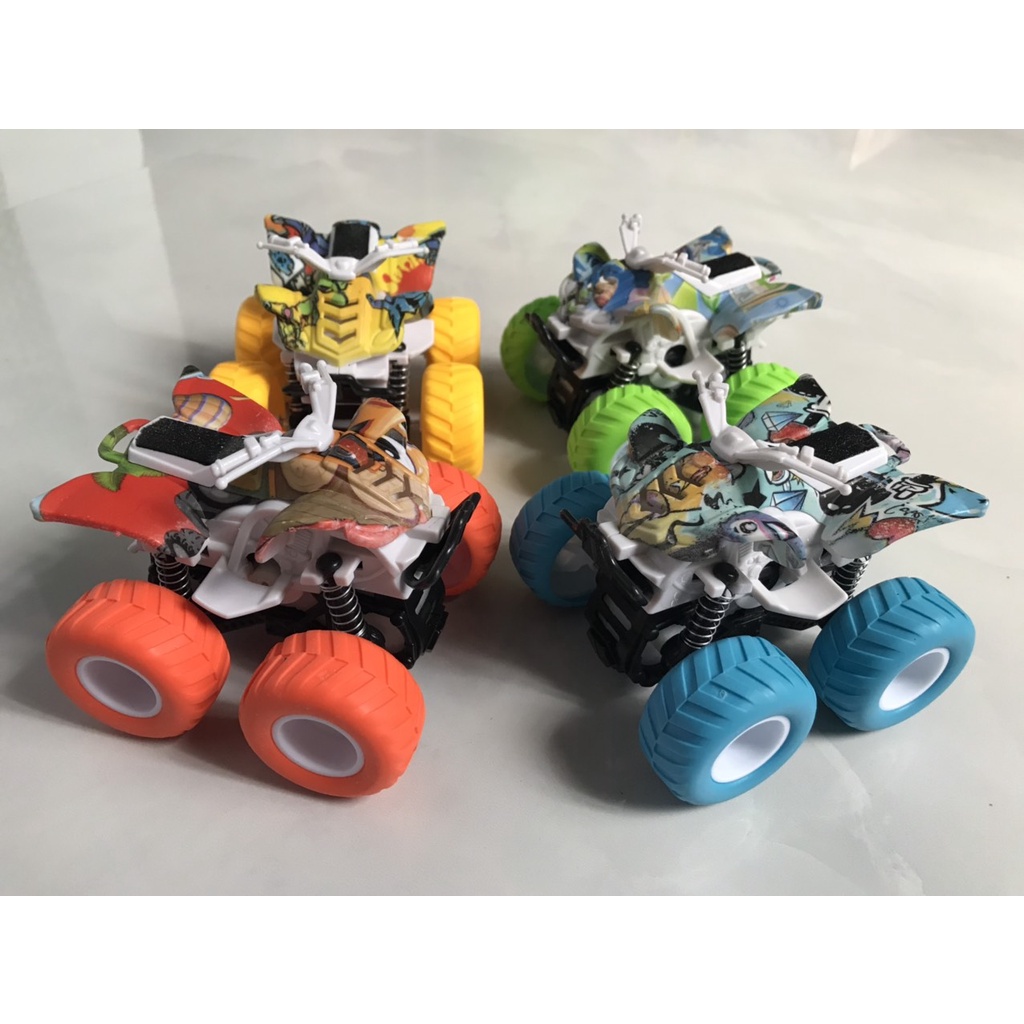 Xe Địa Hình Đồ Chơi Quán Tính, Bánh Đà Cho Bé