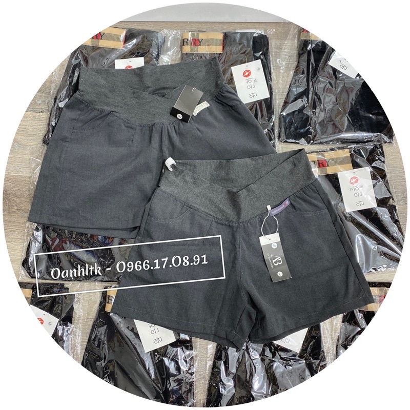 QUẦN SHORT BẦU CẠP CHÉO ( 38-75kg)[FREESHIP] - ẢNH THẬT 100% - SIÊU MỀM MÁT KHÔNG NÓNG BÍ