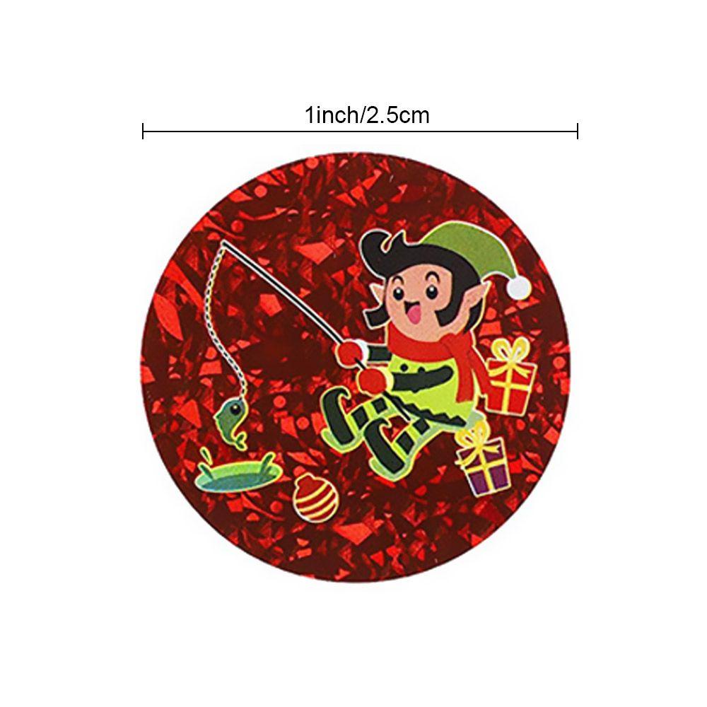 Cuộn 500 Miếng Dán Trang Trí Giáng Sinh