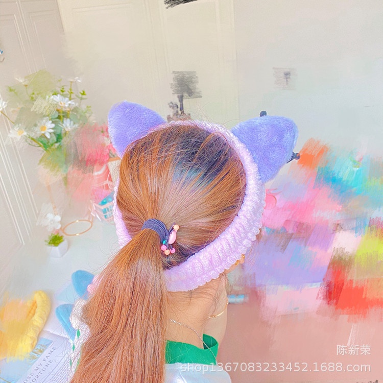 Băng đô giữ tóc hình Hello Kitty