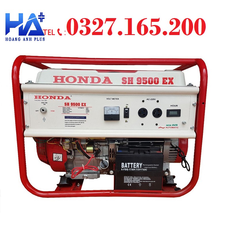 Máy Phát Điện Honda Chạy Xăng 8kw SH9500EX-Xuất xứ Thái Lan-Chính Hãng- Hỗ trợ vận chuyển- Giảm giá đơn hàng đầu tiên