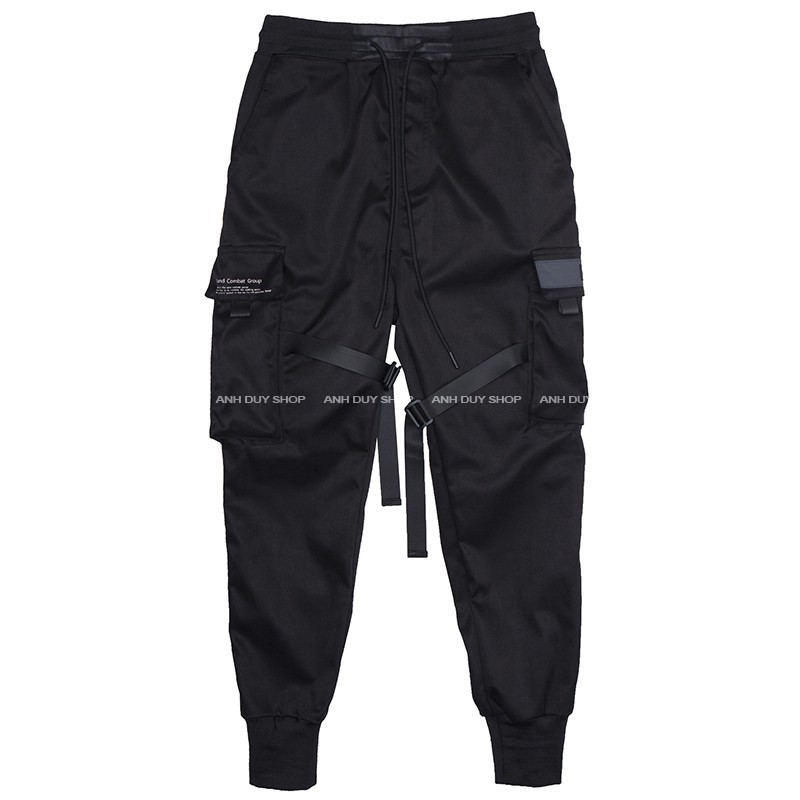 Quần Jogger Nam Kaki Túi Hộp Phong Cách Hiphop Đường Phố Thể Thao Unisex Nam Nữ ANH DUY SHOP JG02