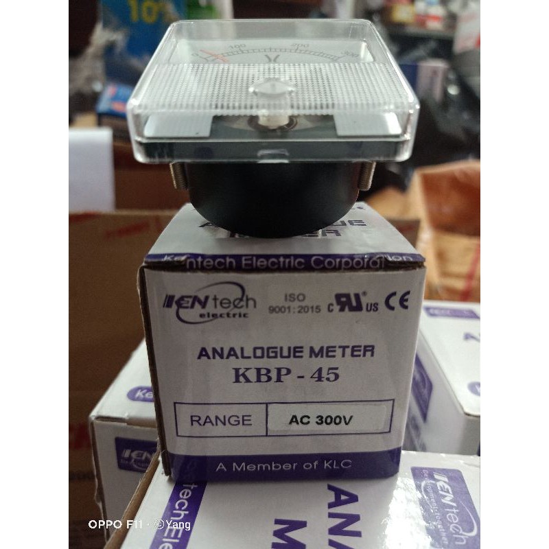 Đồng Hồ Đô volt Kế KBP-45 KENTECH Analog Meter Ac 300V