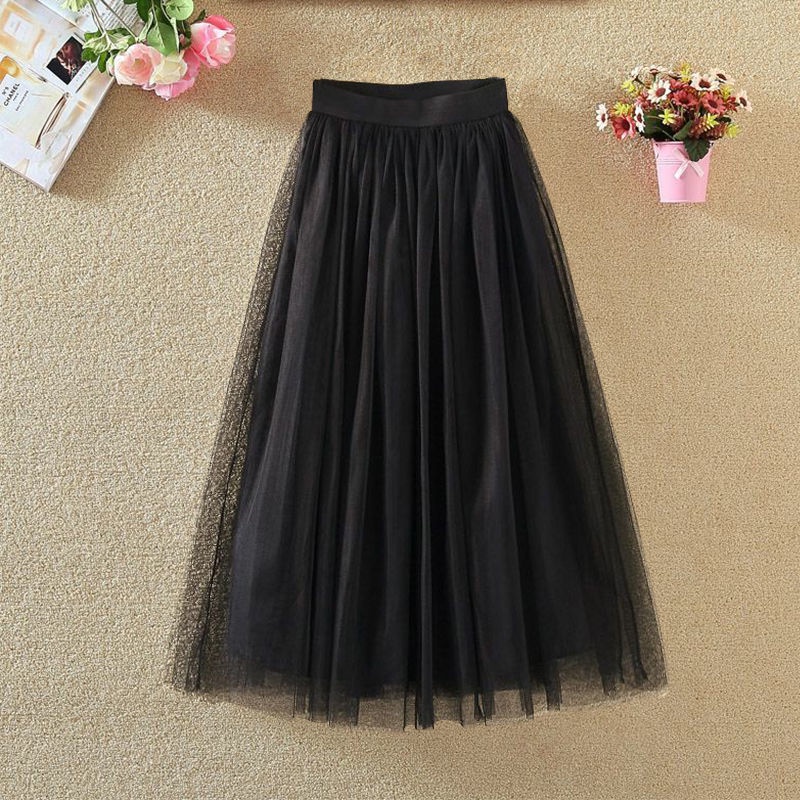 Chân Váy Lưới Dáng Vừa Thời Trang Mùa Hè Mới 2022 Cho Bé Gái