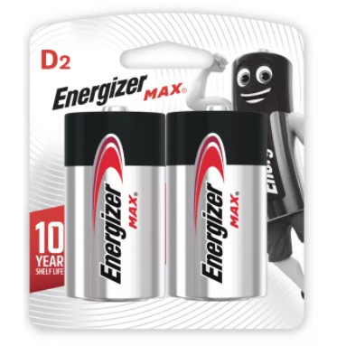 ⚡GIAO HỎA TỐC 1H⚡ Pin Đại D2 Energizer Max 1,5V vỉ 2 viên.