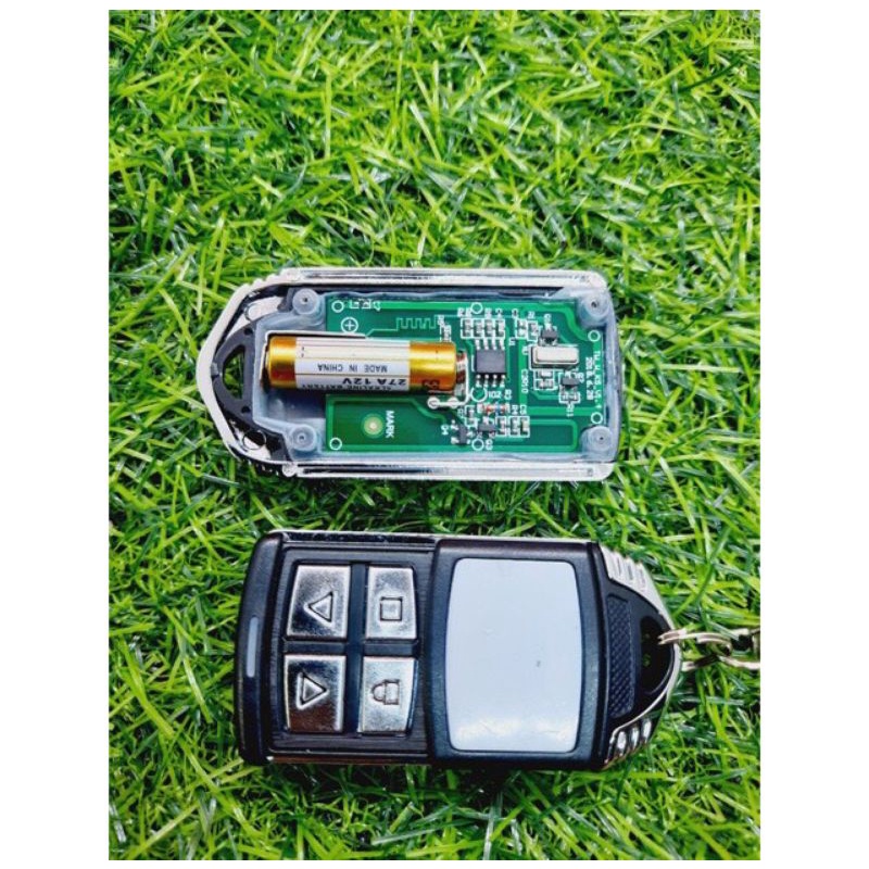 Remote cửa cuốn học lệnh thông minh tần số 433mhz 315mhz chống nước ( mẫu mới INOX )