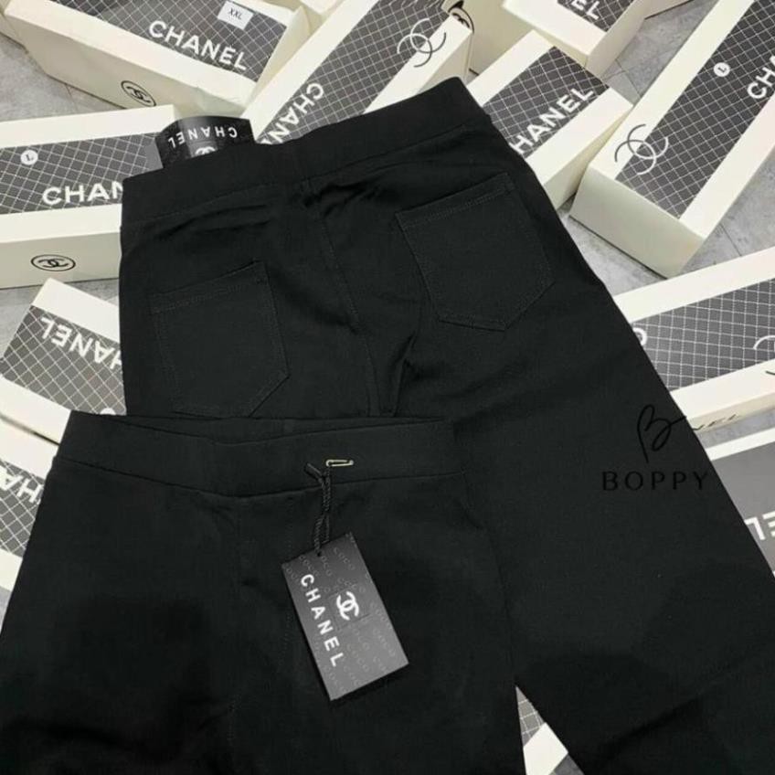 Quần Legging CHAN Dài Nâng Mông Tôn Dáng Che Bụng big size đến 75kg chất cotton thời trang Banamo Fashion quần asos 713 | BigBuy360 - bigbuy360.vn
