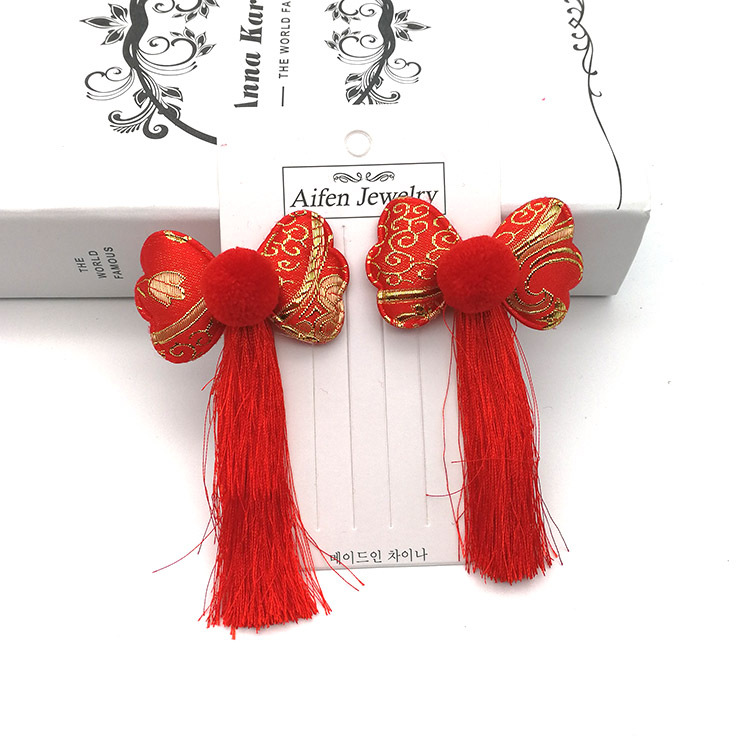 Kẹp Tóc Phong Cách Trung Hoa Cho Bé Gái