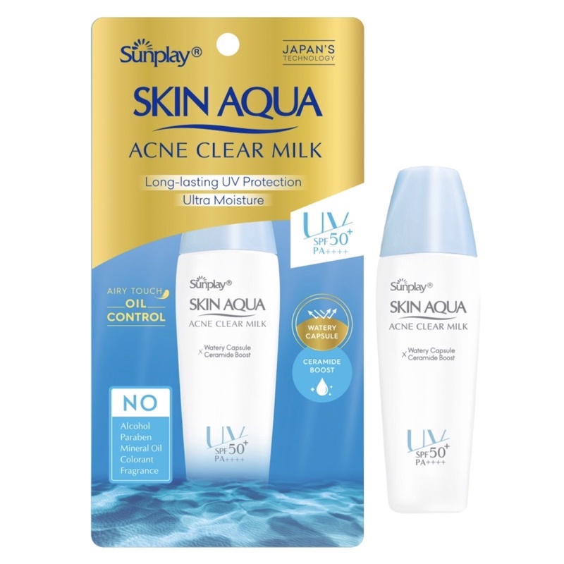 Sữa Chống Nắng Dưỡng Da Ngừa Mụn Sunplay Skin Aqua Acne Clear SPF 50+ PA++++(25g