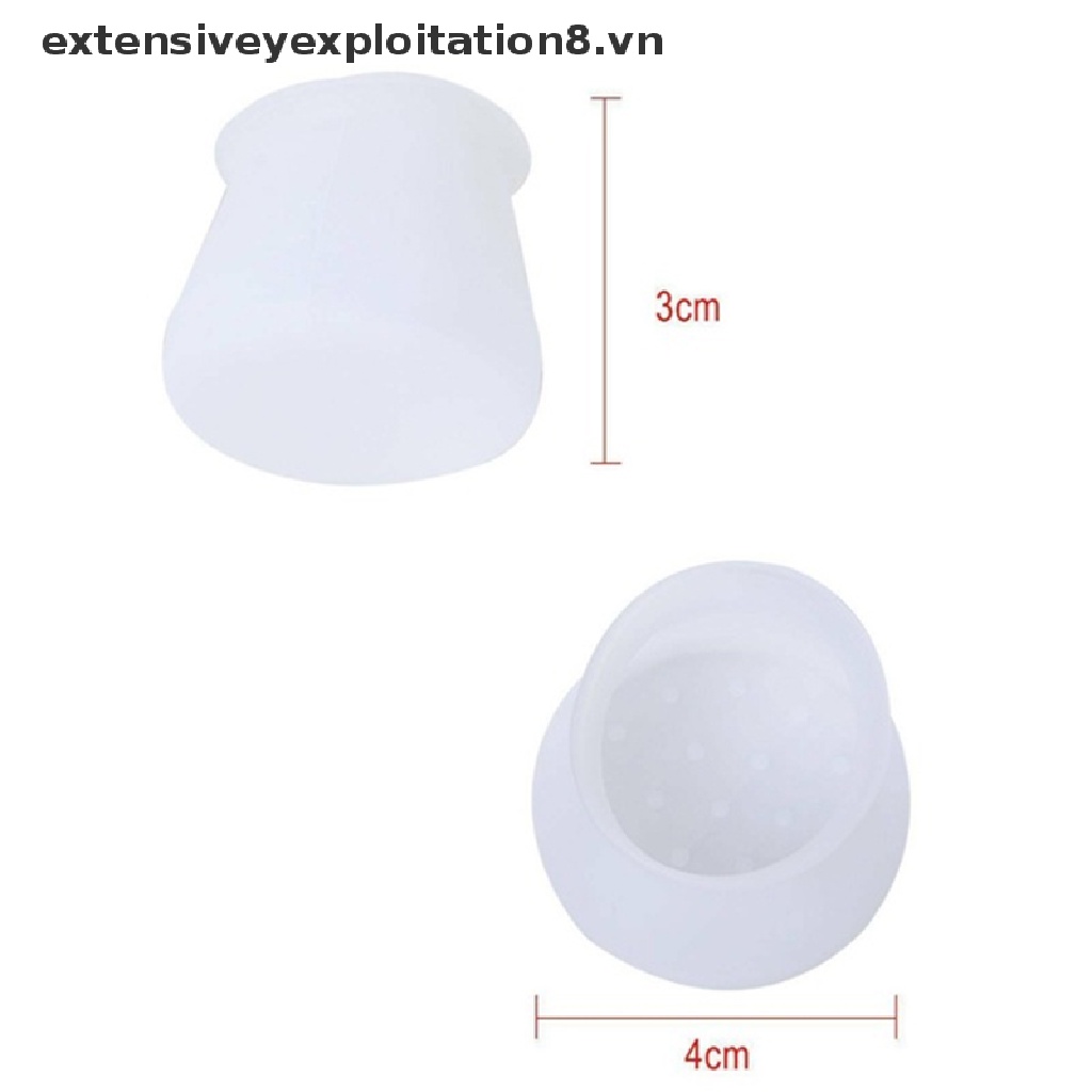 Set 20 Miếng Đệm Silicon Lót Chân Bàn Ghế Bảo Vệ Sàn Nhà