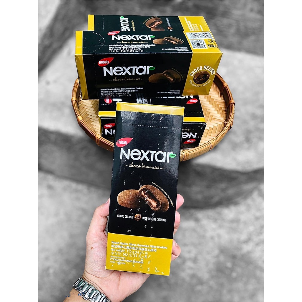 Bánh sô cô la Nabati ⚡ SIÊU NGON ⚡ Bánh Socola Nexa Nabati vị socola nguyên chất đắng nhẹ đầu lưỡi