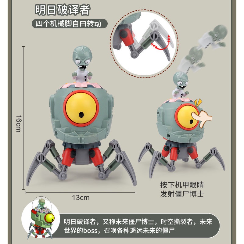 Mô hình nhân vật Game Plants vs. Zombies